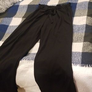 Flowy bunched waist pants